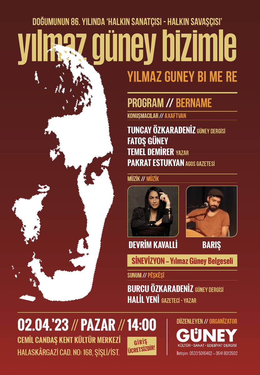 Yılmaz Güney doğumunun 86. yılında anılıyor